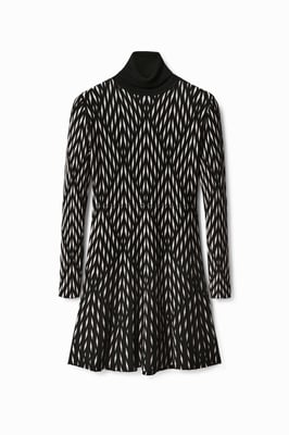 Desigual Dames Zwarte Jurk
