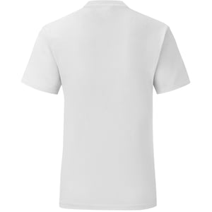 Fruit of the Loom Iconisch T-shirt voor heren (set van 5) (Wit)