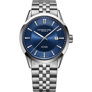 Raymond Weil Freelancer Heren Zilveren Horloge 2731-ST-50001