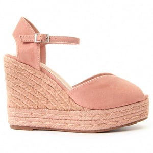 Montevita Wedge Sparto Sandalen Wesparto7 in Roze