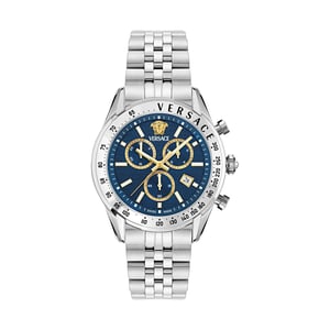 Versace Chrono Master Heren Horloge Zilverkleurig VE8R00324
