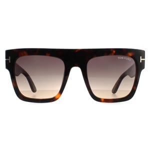 Tom Ford zonnebril Renee FT0847 52B Dark Havana Smoke Gradiënt