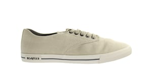 Seavees Hermosa Plimsoll Standaard Naturel Vintage Beige Heren Plimsolls