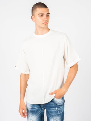 Xagon Man T-Shirt Over Mannen romig