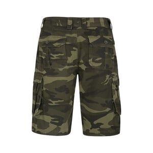 Mountain Warehouse Heren Camo Cargo Shorts (Khaki Groen/Zwart)