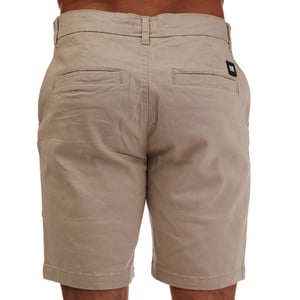 Men's Weekend Offender Dillenger Cotton Twill Chino Shorts in Stone