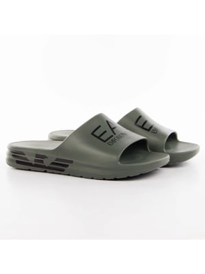 EA7 herensandalen met adelaarsmotief