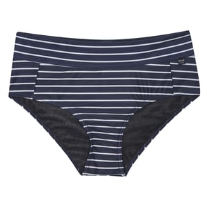 Regatta Dames/Dames Paloma Stripe Structuur Bikinibroekje (Marine / Wit)