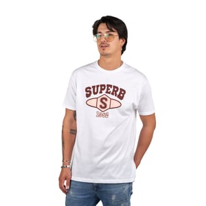 Universitair SPRBCA-2201 heren-T-shirt met korte mouwen en ronde hals