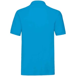 Fruit of the Loom Heren Premium Katoenen Piqué Poloshirt (Azuurblauw)