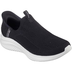 Skechers Ultra Flex 3.0 Easy Win Textile zwarte damestrainers