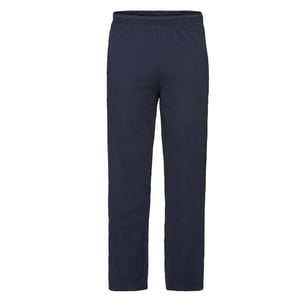 Fruit of the Loom Lichtgewicht open zoom joggingbroek voor volwassenen (Deep Navy)