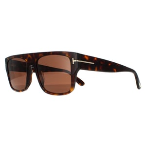 Tom Ford zonnebril Dunning FT0907 52e Shiny Havana Brown
