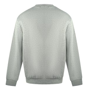Cavalli Class Leopardprint Logo Grijze Trui