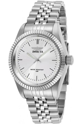 Invicta Specialty  29396 Dames Horloge - Quartz Uurwerk - Roestvrij Staal met zilveren Wijzerplaat - 36mm