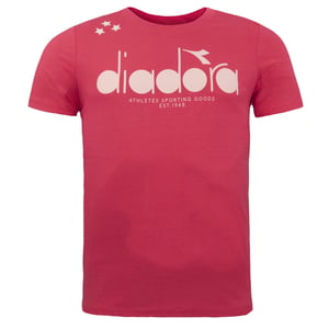 Diadora Geranium Dames Rood T-Shirt