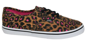 Vans Off The Wall Authentic Lo Pro Luipaardprint Kinderslippers IEBB4M B83A