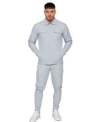 Enzo | Heren Cargo Shacket Trainingspak Set