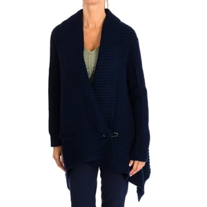 Gebreid vest met veiligheidsspeldsluiting 8515 dames