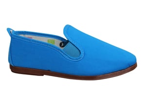 Flossy Pamplona Kinder Blauwe Plimsolls