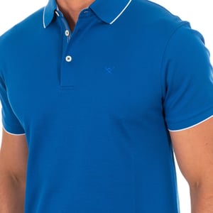 Herenpolo met korte mouwen en reverskraag HM561801
