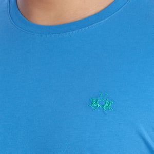 YMR004-JS206 Heren Regular Fit T-shirt met korte mouwen