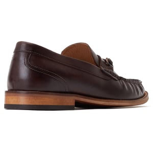 Base London Madison Leren Herenpantoffels Burnt Tan