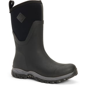 Muck Boots Arctic Sport Mid Rubberen Zwarte Regenlaarzen