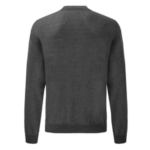 Fruit Of The Loom Heren Klassieke Drop Schouder Sweatshirt (Donker Heather)