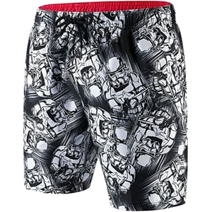 Speedo Star Wars Print Leisure 17inch Junior Zwart/Wit Watershort