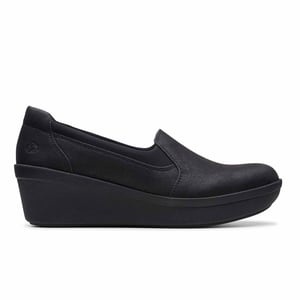 Clarks Step Rose Moon Damesschoenen Zwart