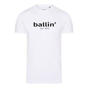Ballin Est. 2013 Tee SS Tapered Fit Shirt Wit