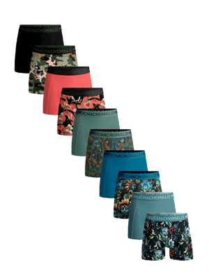 Muchachomalo - 10-pack onderbroeken - Heren - Goede kwaliteit - Zachte waistband