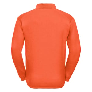 Russell Europe Mens Heavy Duty Collar Sweatshirt (Oranje)