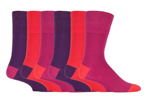 6 paar sokken zonder elastiek herensokken met zachte grip 39-45 Uk - MGG91
