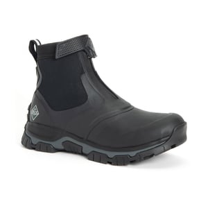 Muck Laarzen Apex Mid Zip Rubber Zwart/Donker Schaduw Wellington Laarzen
