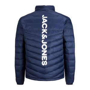 Jack & Jones Jas zomer JJe Hero Puffer Collar Blauw