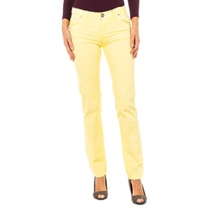 Stretch elastische broek met dun gesneden zomen LWT006 vrouw