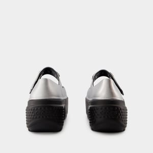 Stomp Mary Jane ballerina's - Crocs - Synthetisch - Zilver