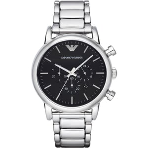 Emporio Armani AR1894 Zilveren Chronograaf Herenhorloge