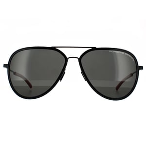 Porsche Design Zonnebril P8691 Een zwart grijs gepolariseerd