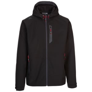 Trespass Marlon Soft Shell herenjas (Zwart)