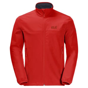 Jack Wolfskin Crestview heren rood jack