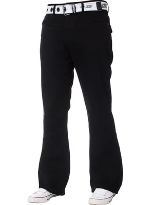Kruze Heren Bootcut Denim Jeans