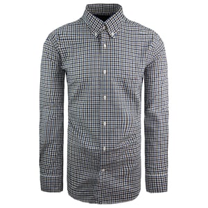 Eden Park Regular Heren Blauw Twill Overhemd