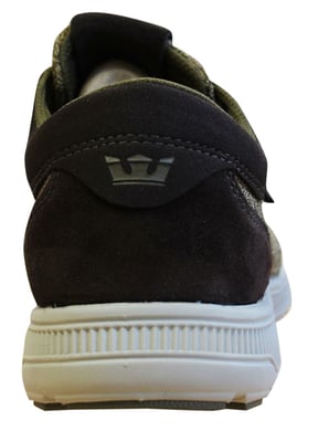 Supra Hammer Run Lace Up Heren Casual Trainers Groen Bot 08128 285