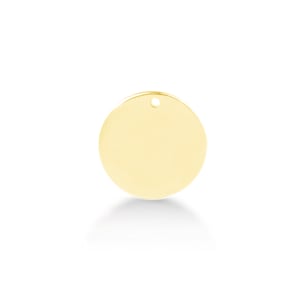 Luxenter hanger in 925 sterlingzilver, 18K geelgoud verguld - 18K geelgoud verguld - Ring