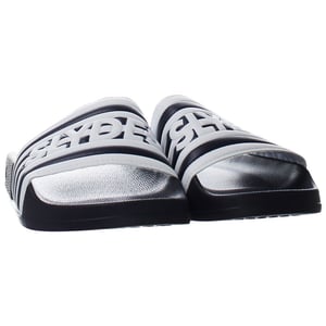 Slydes Heritage Heren Navy/Wit Sliders