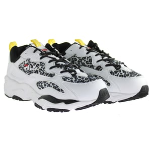 Fila Ray Tracer Dames Wit/Zwart Sportschoenen