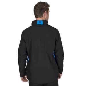 Island Green Heren Stretch Golf Waterdicht Jasje (Zwart/Turkoois)